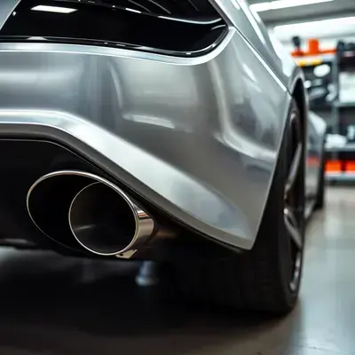 Custom stainless steel exhaust fabrication